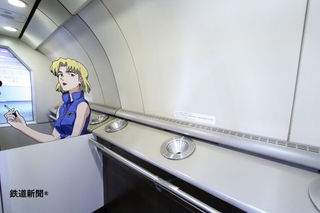 Illustration for article titled The Evangelion Bullet Train Looks Truly Magnificent in Real Life